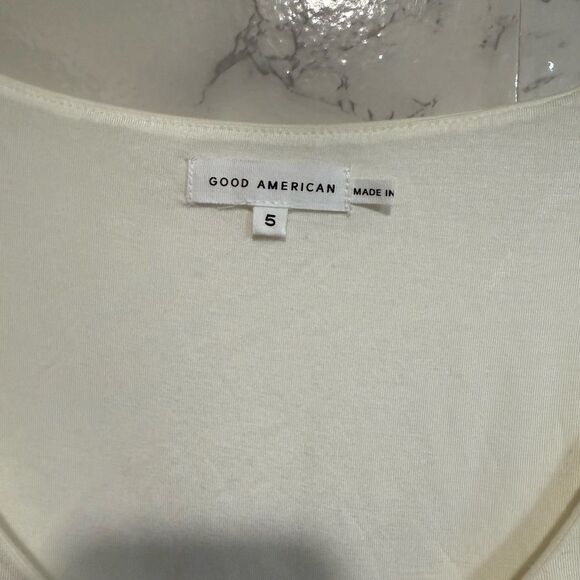 NEW Good American- GOOD TOUCH
U RING BODYSUIT Cream Size 5=2XL - Picture 6 of 15